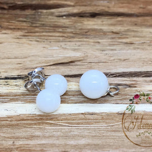 Pearl Stud Earrings