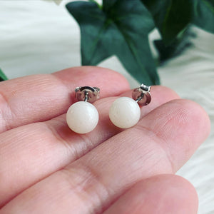 Pearl Stud Earrings