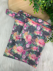 Floral Fantasies wet bags