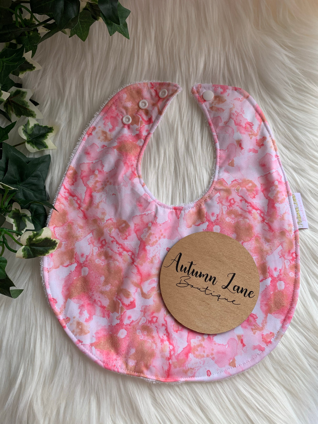 Pink Ink Bib