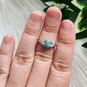 Oval Keepsake Ring